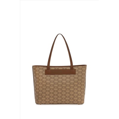 Kadın Koyu Bej Omuz Çantası