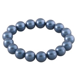 Браслет (Майорка 12мм черничная), Есть комплект