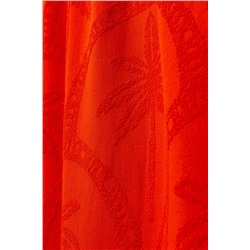 Palmie %100 Pamuk Plaj Havlusu - Turuncu - 70x150 cm