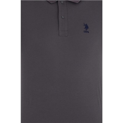Erkek Antrasit Basic Polo Yaka Tişört