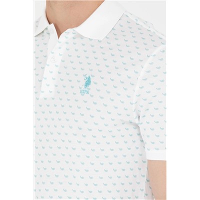 Erkek Beyaz Polo Yaka Tişört