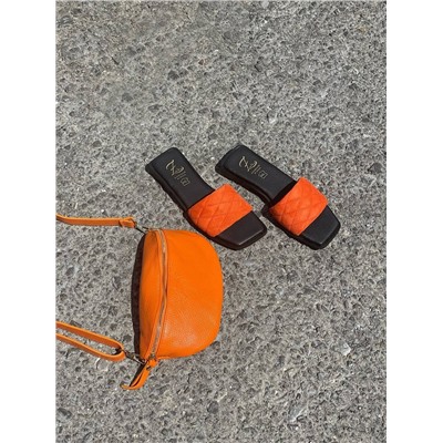 Ab.Zapatos 3420 mandarina+Pelle Cinturon (250) АКЦИЯ