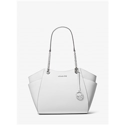 Michael Kors Outlet Jet Set Large Saffiano Shoulder Bag