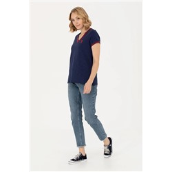 Kadın Lacivert Tişört