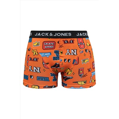 Jack & Jones Erkek Karışık 5'li Boxer Paketi - Elements