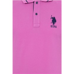 Erkek Menekşe Basic Polo Yaka Tişört