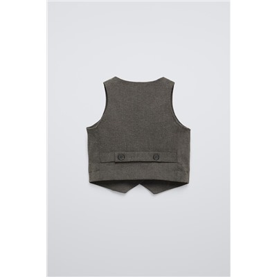 TEXTURED WAISTCOAT