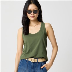 Scoopneck tank top