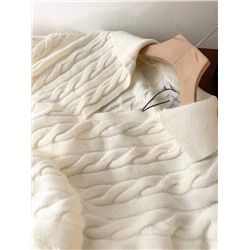 Женский пуловер с V-образным вырезом горловины  Bershk*a