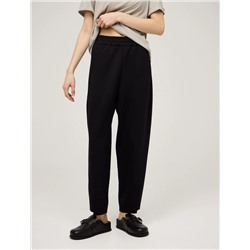 Черные зауженные брюки