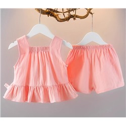 Летний костюм-двойка для девочек