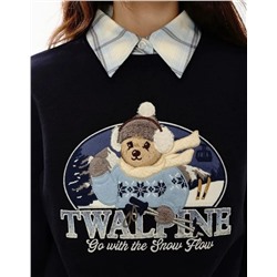 Женская милая флисовая толстовка