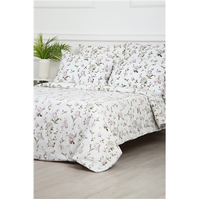 Пододеяльник поплин Пиония