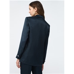 FLOWING SATIN BLAZER