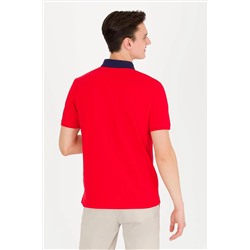 Erkek Kırmızı Polo Yaka Tişört