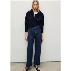 Jeans Catherin culotte tiro alto