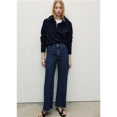 Jeans Catherin culotte tiro alto