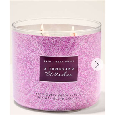 A Thousand Wishes 3-Wick Candle