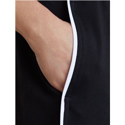 Прямые брюки с лампасами из эластичного футера двухнитки без начеса