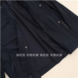 Мужская куртка ветровка из плотной водонепроницаемой саржевой ткани, экспорт  C*&*A