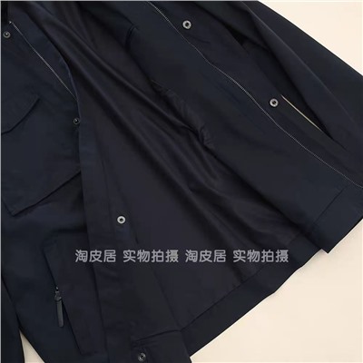 Мужская куртка ветровка из плотной водонепроницаемой саржевой ткани, экспорт  C*&*A