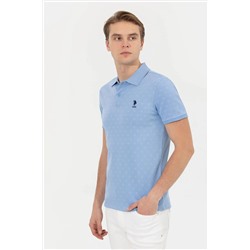 Erkek Koyu Mavi Polo Yaka Tişört
