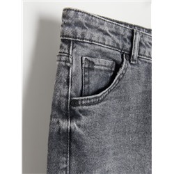 Jeans im Mom-Fit mit Elastanmischung