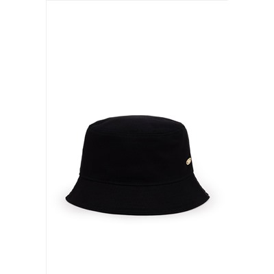 Kadın Siyah Bucket Şapka