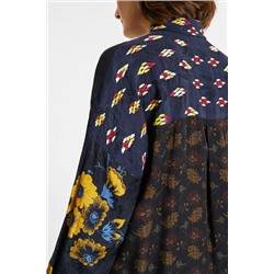 Camisa oversize estampada