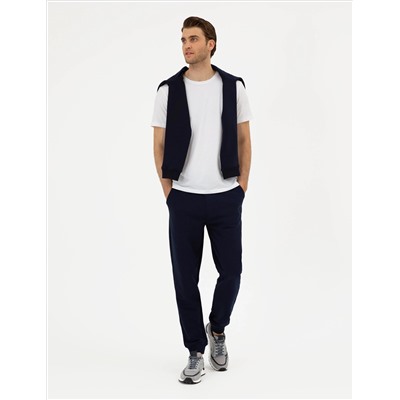 Lacivert Slim Fit Eşofman Altı