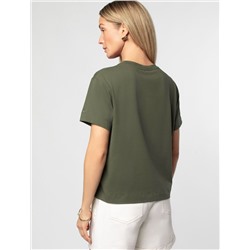 Футболка из премиального хлопка с эластаном