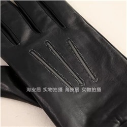 Мужские теплые кожаные перчатки Devre*d, экспорт