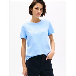 Embroidered Signature Crewneck T-Shirt