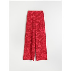 Hose aus Viskose mit Muster