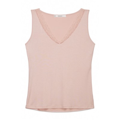 Camiseta punto súper suave rosa