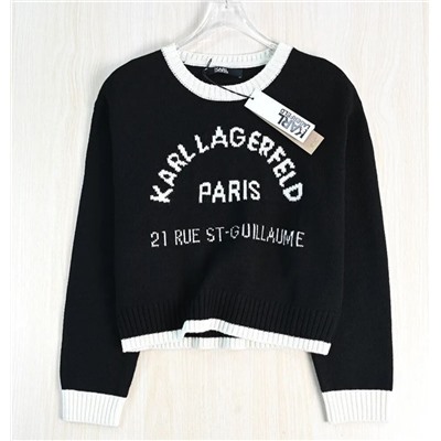 Женский вязаный свитер из шерстяной смеси КАР*Л 😎