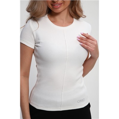 Футболка женская с швом и стразами ФЖ-002