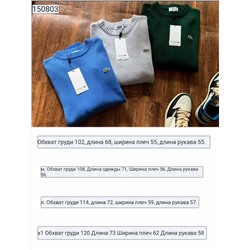 Мужской пуловер  Lacost*e