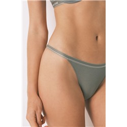 Tanga algodón rib kaki