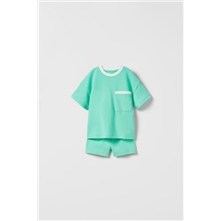 BABY/ CONJUNTO BOLSILLO LISO