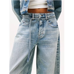 Tommy Jeans Belted Faded Loose Jean