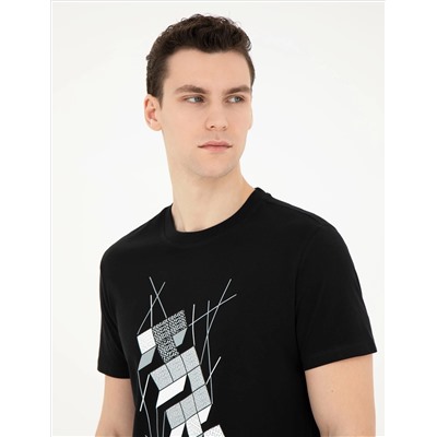 Siyah Slim Fit Tişört