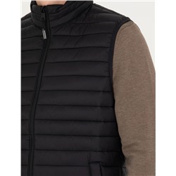 Siyah Slim Fit Yelek