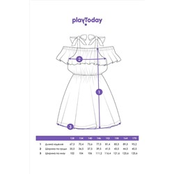 Сарафан PLAYTODAY, 1088722