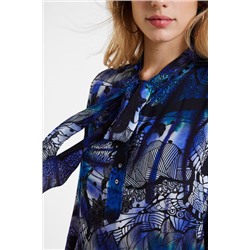 Blusa estampado mandala galactic