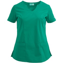 UA Butter-Soft STRETCH Scrubs Scallop Neck with Triple Stitch Top