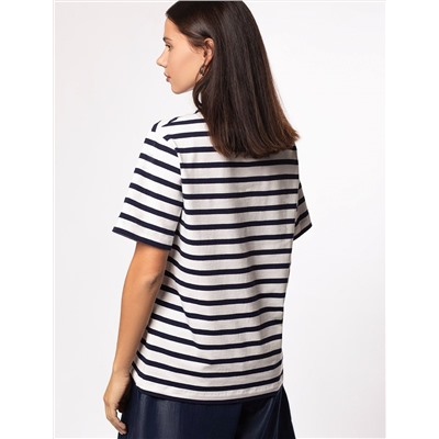 Футболка из премиального хлопка с эластаном