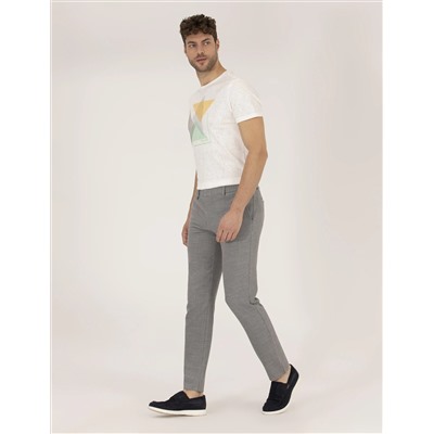 Gri Ex. Slim Fit Kumaş Pantolon