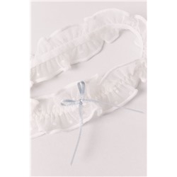 Liguero encaje blanco