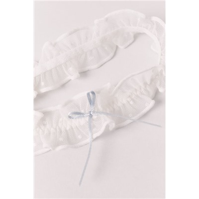 Liguero encaje blanco